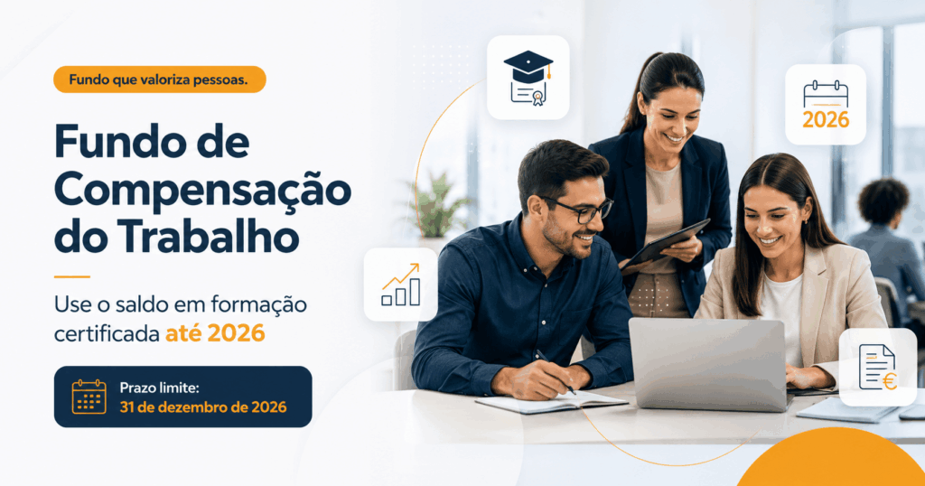 Formação certificada com Fundo de Compensação do Trabalho
